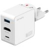 Ładowarka podróżna 4smarts Flex adapter  Hub 65W GaN USB-C/USB-A/HDMI biały